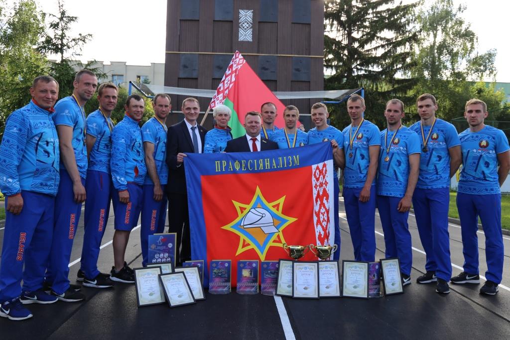Сборная Беларуси по пожарно-спасательному спорту - победитель международного турнира