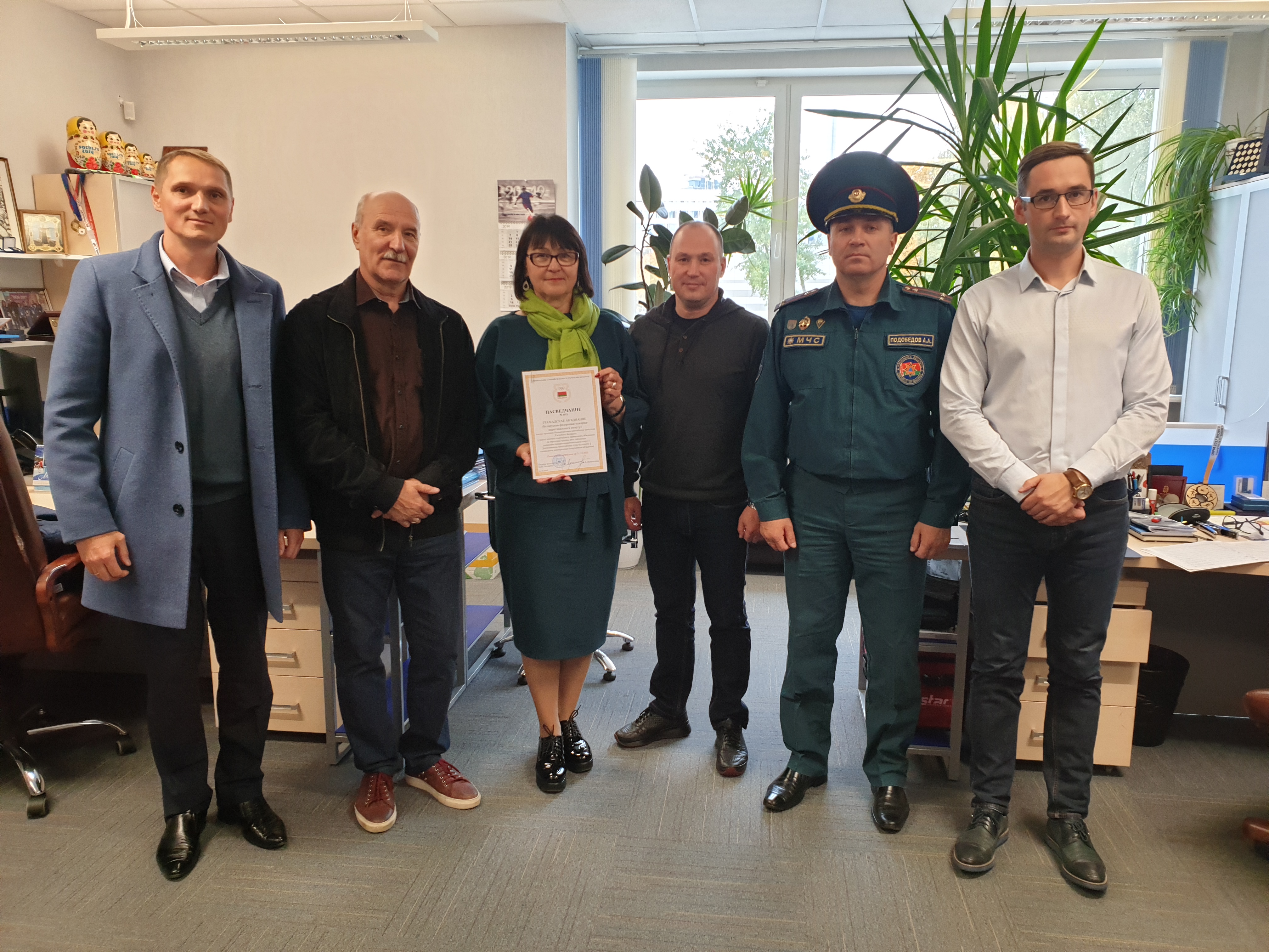 Белорусская федерация пожарно-спасательного спорта была признана НОК