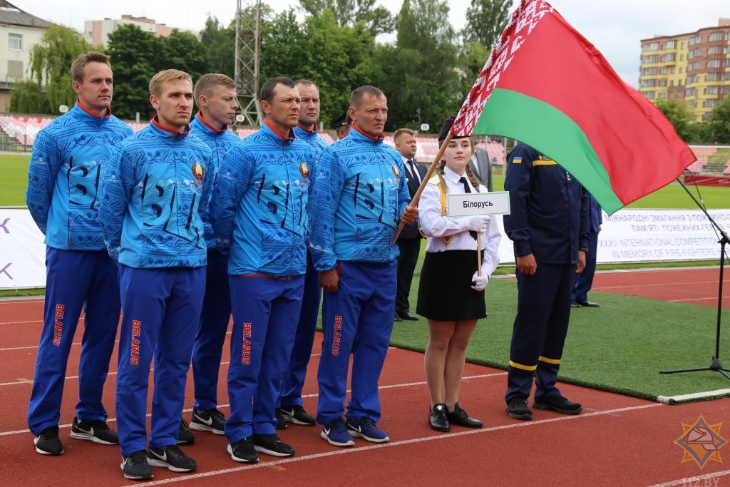 МЧС Беларуси принимает участие в Международном турнире по пожарно-спасательному спорту в Луцке