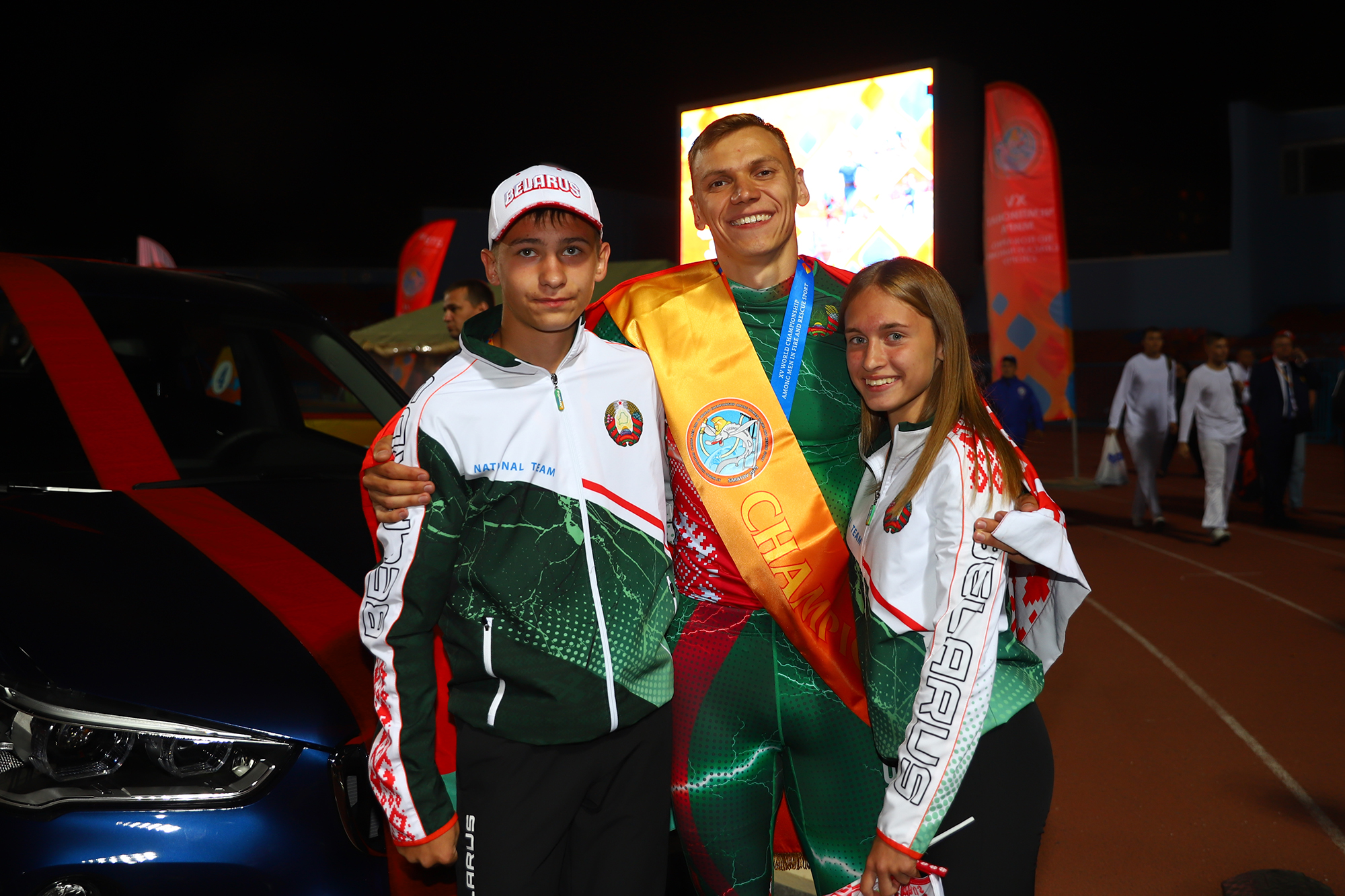 У Беларуси 3 золота и 4 серебра в первый день чемпионатов мира по пожарно-спасательному спорту