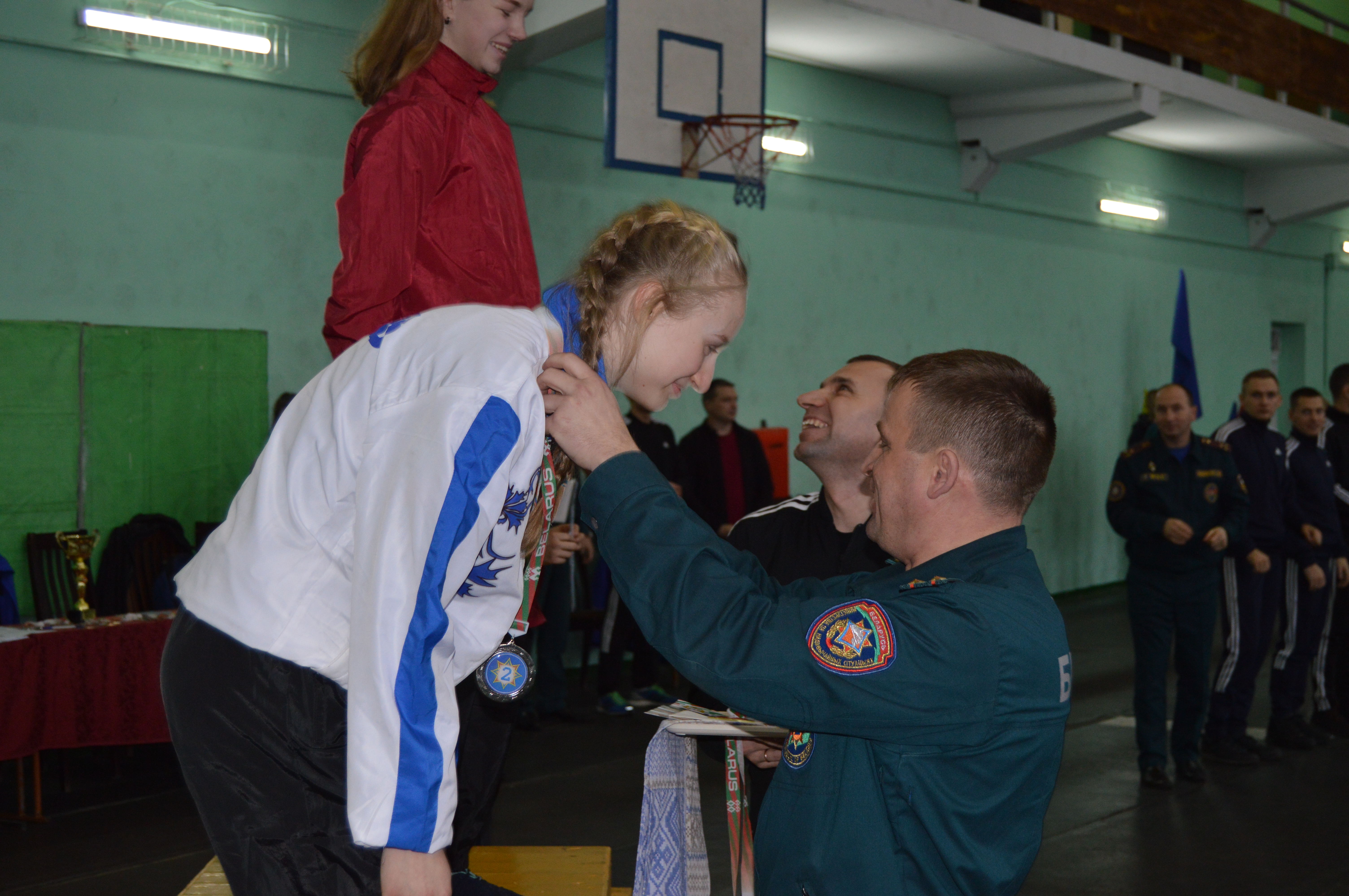 В Речице прошли соревнования Гомельской области по пожарно-спасательному спорту