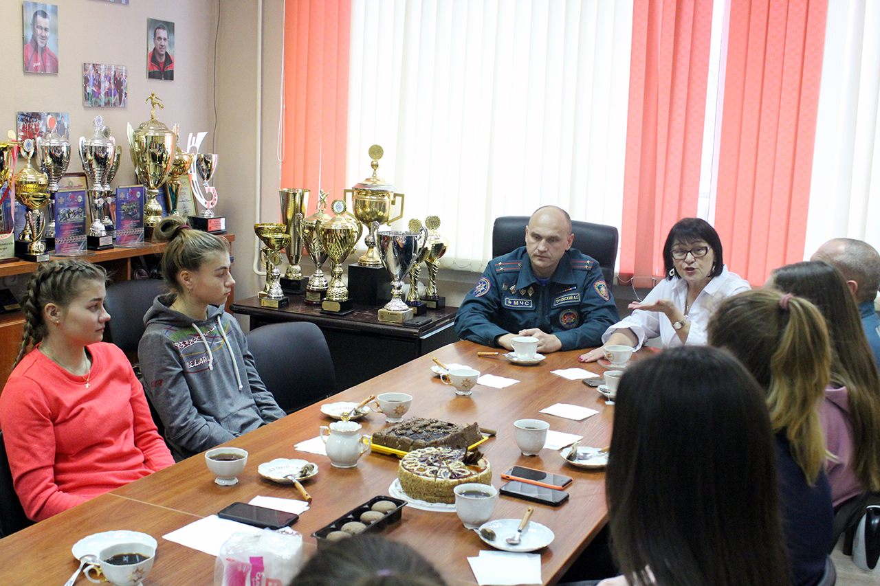 Женская сборная Беларуси провела встречу с руководством федерации